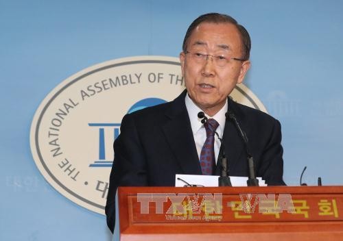 Ban Ki-moon renonce à l’élection présidentielle sud-coréenne - ảnh 1